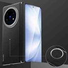 For vivo X Fold5 SULADA 600D Kevlar Texture PC Shockproof Phone Case(Black) - 1