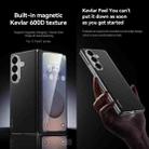 For Samsung Galaxy Z Fold7 5G SULADA 600D Kevlar Texture PC Shockproof Phone Case(Brown) - 2