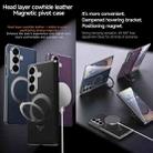 For Samsung Galaxy Z Fold7 5G SULADA Kevlar Texture MagSafe Magnetic Holder Phone Case(Black) - 2