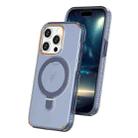For iPhone 15 Pro Colorful 2 in 1 MagSafe Ring Holder Phone Case(Royal Blue) - 1