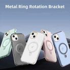 For iPhone 15 Plus Colorful 2 in 1 MagSafe Ring Holder Phone Case(Royal Blue) - 2