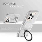 For iPhone 16 Pro Colorful 2 in 1 MagSafe Ring Holder Phone Case(Royal Blue) - 3