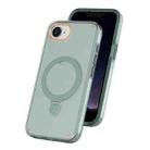 For iPhone 16e Colorful 2 in 1 MagSafe Ring Holder Phone Case(Mint Green) - 1