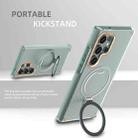 For Samsung Galaxy S25 Ultra 5G Colorful 2 in 1 MagSafe Ring Holder Phone Case(Royal Blue) - 3