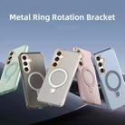 For Samsung Galaxy S25+ / S24+ 5G Colorful 2 in 1 MagSafe Ring Holder Phone Case(Mint Green) - 2