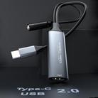 U2 4K 30Hz HDMI to Type-C HD Video Capture Card with Microphone Mixer - 3