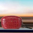 For Sony WF-1000XM5 Candy Color Crocodile Texture Earphone Protective Case(Red) - 1