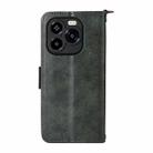 For Oukitel C65 Pro / C65 Multi-card Slots Crossbody Cowhide Leather Phone Case(Green) - 3