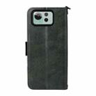 For Asus Zenfone 12 Ultra Multi-card Slots Crossbody Cowhide Leather Phone Case(Green) - 3