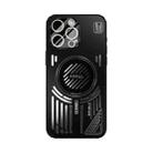 For iPhone 13 Pro Max ABEEL Ice Fox Series Magsafe Heat Sink Cooling Phone Case(Black) - 2
