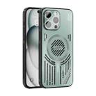 For iPhone 13 Pro Max ABEEL Ice Fox Series Magsafe Heat Sink Cooling Phone Case(Light Green) - 1