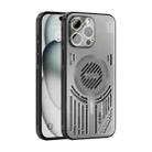For iPhone 13 Pro Max ABEEL Ice Fox Series Magsafe Heat Sink Cooling Phone Case(Titanium Gray) - 1