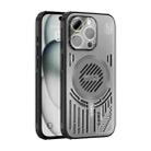 For iPhone 13 Pro ABEEL Ice Fox Series Magsafe Heat Sink Cooling Phone Case(Titanium Gray) - 1