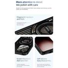 For iPhone 16e ABEEL Ice Fox Series Magsafe Heat Sink Cooling Phone Case(Black) - 3
