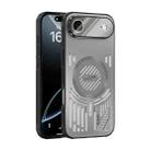 For iPhone 17 Air ABEEL Ice Fox Series Magsafe Heat Sink Cooling Phone Case(Titanium Gray) - 1