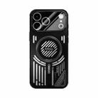 For iPhone 17 Pro Max ABEEL Ice Fox Series Magsafe Heat Sink Cooling Phone Case(Black) - 2