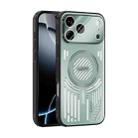 For iPhone 17 Pro Max ABEEL Ice Fox Series Magsafe Heat Sink Cooling Phone Case(Light Green) - 1