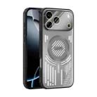 For iPhone 17 Pro Max ABEEL Ice Fox Series Magsafe Heat Sink Cooling Phone Case(Titanium Gray) - 1