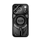 For iPhone 17 Pro ABEEL Ice Fox Series Magsafe Heat Sink Cooling Phone Case(Black) - 2