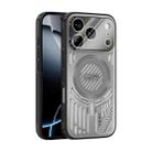 For iPhone 17 Pro ABEEL Ice Fox Series Magsafe Heat Sink Cooling Phone Case(Titanium Gray) - 1