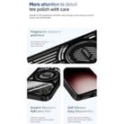 For iPhone 17 ABEEL Ice Fox Series Magsafe Heat Sink Cooling Phone Case(Black) - 3