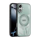 For iPhone 17 ABEEL Ice Fox Series Magsafe Heat Sink Cooling Phone Case(Light Green) - 1