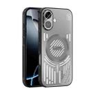 For iPhone 17 ABEEL Ice Fox Series Magsafe Heat Sink Cooling Phone Case(Titanium Gray) - 1