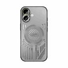 For iPhone 17 ABEEL Ice Fox Series Magsafe Heat Sink Cooling Phone Case(Titanium Gray) - 2