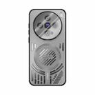 For vivo X200 Pro Mini ABEEL Ice Fox Series Magsafe Heat Sink Cooling Phone Case(Titanium Gray) - 2