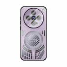 For vivo X200 Pro Mini ABEEL Ice Fox Series Magsafe Heat Sink Cooling Phone Case(Pink Purple) - 2