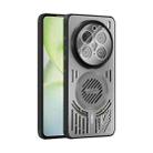 For vivo X200 Pro ABEEL Ice Fox Series Magsafe Heat Sink Cooling Phone Case(Titanium Gray) - 1