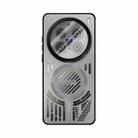 For vivo X200 Pro ABEEL Ice Fox Series Magsafe Heat Sink Cooling Phone Case(Titanium Gray) - 2