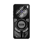 For vivo X200 ABEEL Ice Fox Series Magsafe Heat Sink Cooling Phone Case(Black) - 2