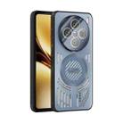 For vivo X200 ABEEL Ice Fox Series Magsafe Heat Sink Cooling Phone Case(Blue) - 1