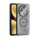 For vivo X200 ABEEL Ice Fox Series Magsafe Heat Sink Cooling Phone Case(Titanium Gray) - 1