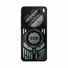 For vivo X200s ABEEL Ice Fox Series Magsafe Heat Sink Cooling Phone Case(Black) - 2
