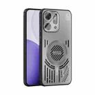 For OPPO Reno 14 Pro Global ABEEL Ice Fox Series Magsafe Heat Sink Cooling Phone Case(Titanium Gray) - 1