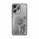 For OPPO Reno 14 Pro Global ABEEL Ice Fox Series Magsafe Heat Sink Cooling Phone Case(Titanium Gray) - 2