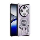 For OPPO Find X8 Pro ABEEL Ice Fox Series Magsafe Heat Sink Cooling Phone Case(Pink Purple) - 1