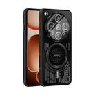 For OPPO Find X8 Ultra ABEEL Ice Fox Series Magsafe Heat Sink Cooling Phone Case(Black) - 1