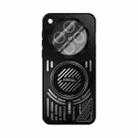 For OPPO Find X8 ABEEL Ice Fox Series Magsafe Heat Sink Cooling Phone Case(Black) - 2