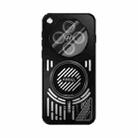 For OPPO Find X8s+ ABEEL Ice Fox Series Magsafe Heat Sink Cooling Phone Case(Black) - 2