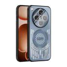 For OPPO Find X8s+ ABEEL Ice Fox Series Magsafe Heat Sink Cooling Phone Case(Blue) - 1