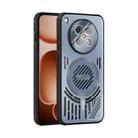 For OPPO Find X8s ABEEL Ice Fox Series Magsafe Heat Sink Cooling Phone Case(Blue) - 1
