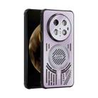 For Huawei Mate 70 Pro / 70 Pro+ ABEEL Ice Fox Series Magsafe Heat Sink Cooling Phone Case(Pink Purple) - 1