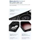 For Samsung Galaxy S25 Ultra 5G ABEEL Ice Fox Series Magsafe Heat Sink Cooling Phone Case(Black) - 3