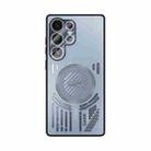 For Samsung Galaxy S25 Ultra 5G ABEEL Ice Fox Series Magsafe Heat Sink Cooling Phone Case(Blue) - 2