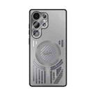 For Samsung Galaxy S25 Ultra 5G ABEEL Ice Fox Series Magsafe Heat Sink Cooling Phone Case(Titanium Gray) - 2