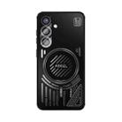For Samsung Galaxy S25 5G ABEEL Ice Fox Series Magsafe Heat Sink Cooling Phone Case(Black) - 2