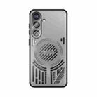 For Samsung Galaxy S25 5G ABEEL Ice Fox Series Magsafe Heat Sink Cooling Phone Case(Titanium Gray) - 2